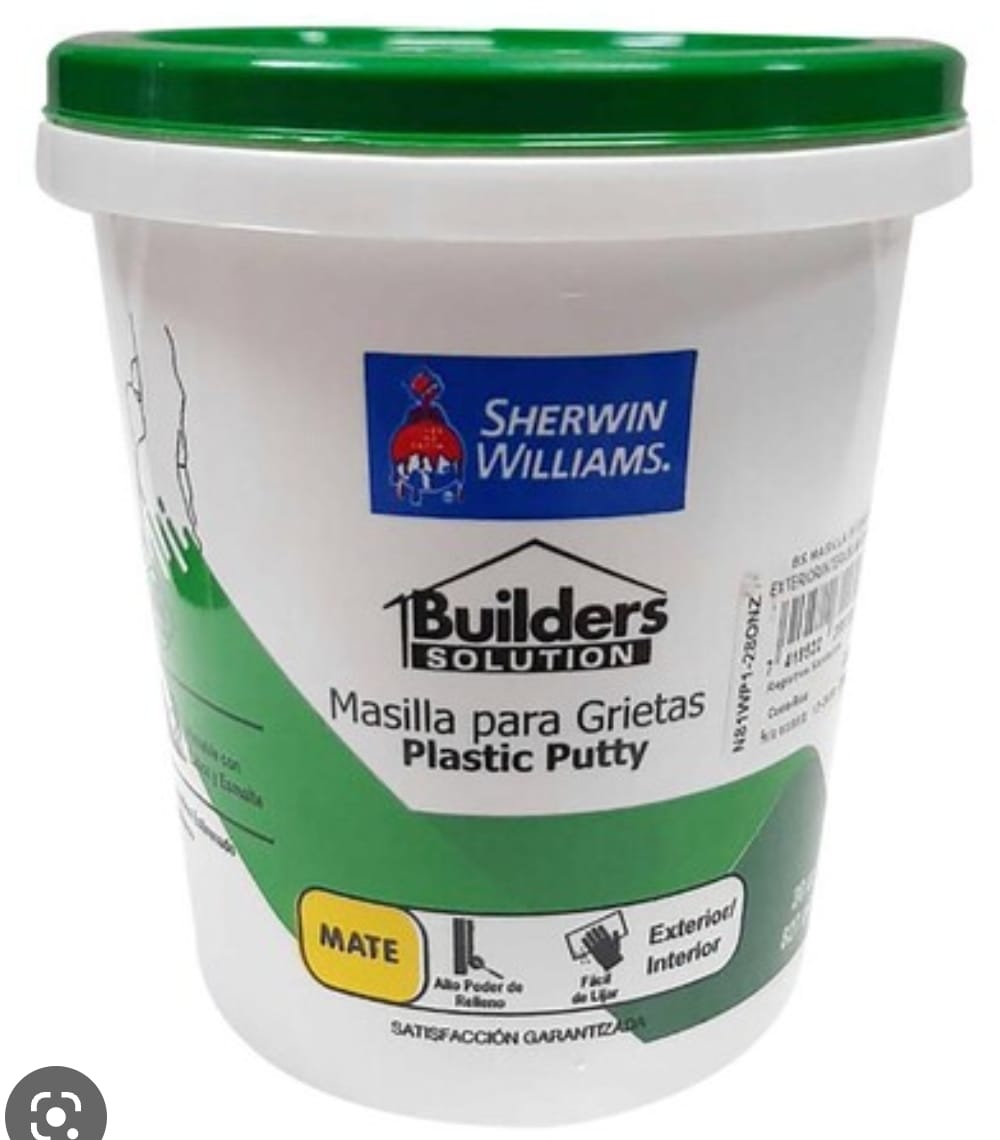 BS MASILLA P/ GRIETAS EXTERIOR / INTERIOR MATE BLANCO - Sherwin Williams Dacsa