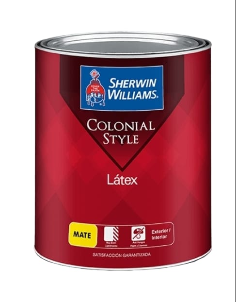 COLONIAL MATE LATEX EXTRA WHITE - Sherwin Williams Dacsa