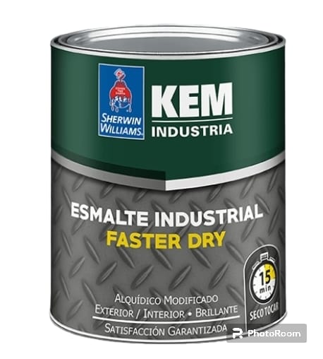 ESMALTE INDUSTRIAL FASTER DRY BRILLANTE AMARILLO SEGURIDAD PEDIDO ESPECIAL 12 DIAS - Sherwin Williams Dacsa