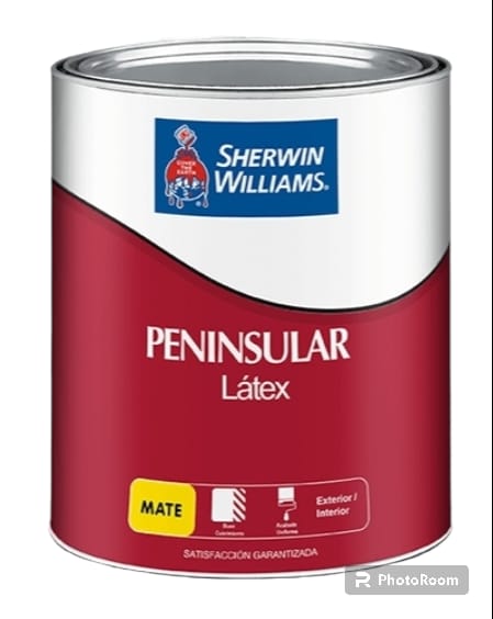 PENINSULAR LATEX MATE AMARILLO ORO - Sherwin Williams Dacsa