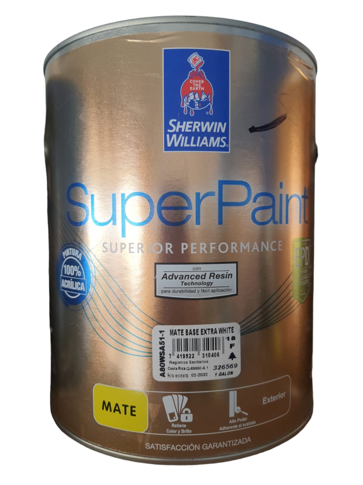 SUPERPAINT EXTERIOR MATE BASE DEEP - Sherwin Williams Dacsa