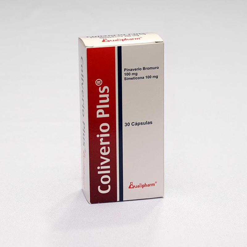 COLIVERIO PLUS 100mg/100mg (pinaverio bromuro/simeticona) *blister  - FARMACIA NUEVO MILENIO