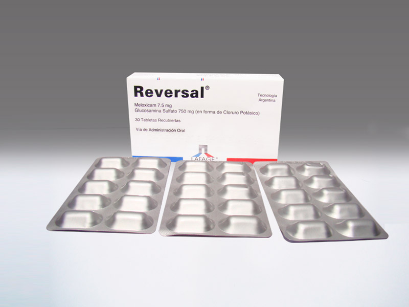 REVERSAL (MELOXICAM 7.5MG/ GLUCOSAMIDA SULFATO MG)  - FARMACIA NUEVO MILENIO