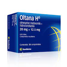 OLTANA H  (Olmesartan Medoxomilo+Hidroclorotiazida 20mg+12.5mg)  *Comprimidos - FARMACIA NUEVO MILENIO