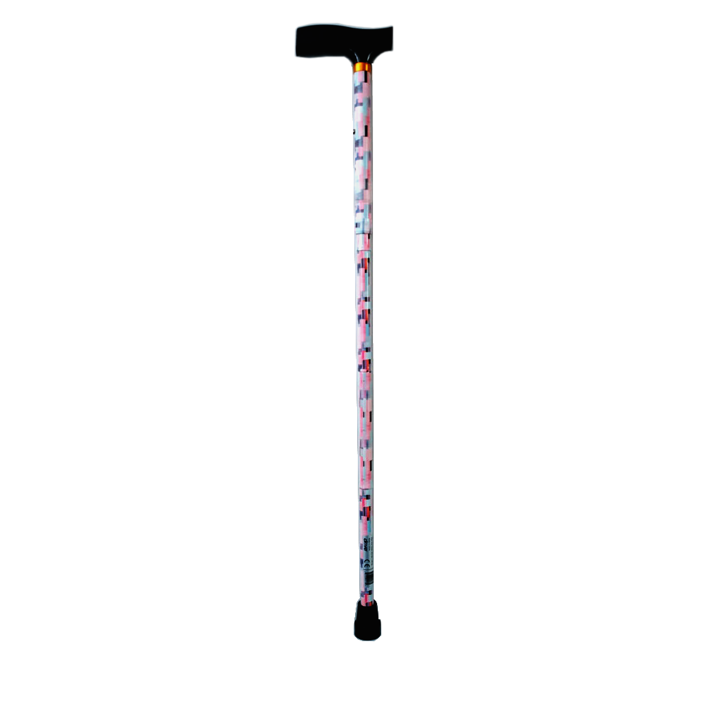 RTL10304PN-BASTON PLEGABLE ROSA DRIVE - Proveedora De Salud Total, Sociedad Anonima