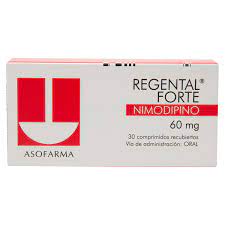 REGENTAL FORTE  (Nimodipíno 60mg)  *Comprimidos - FARMACIA NUEVO MILENIO