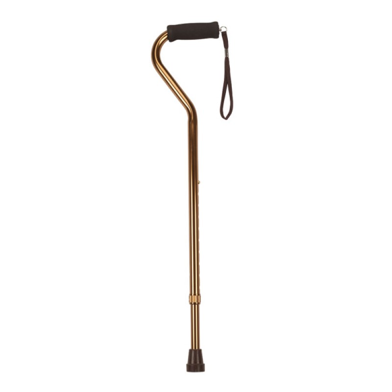 RTL10307-BASTON MANGO CURVO BRONCE DRIVE - Proveedora De Salud Total, Sociedad Anonima