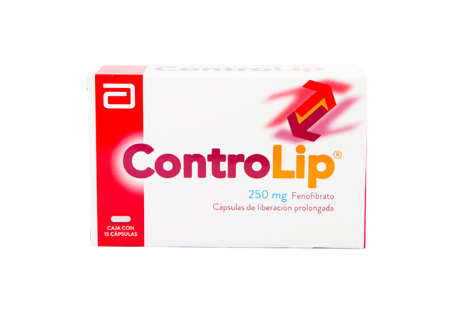 CONTROLIP (Fenofibrato 250mg) *Capsulas  - FARMACIA NUEVO MILENIO