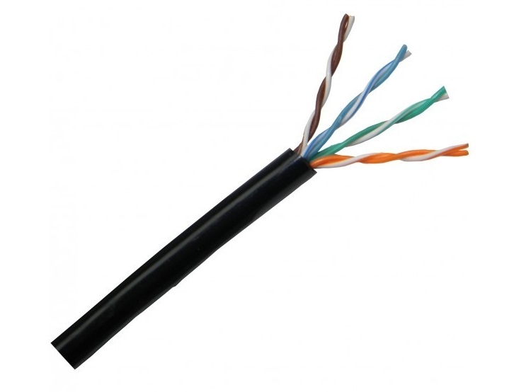 Cable UTP , Categoria 5E exterior por metro color - AXSYSTEMS COMPUTER CENTER