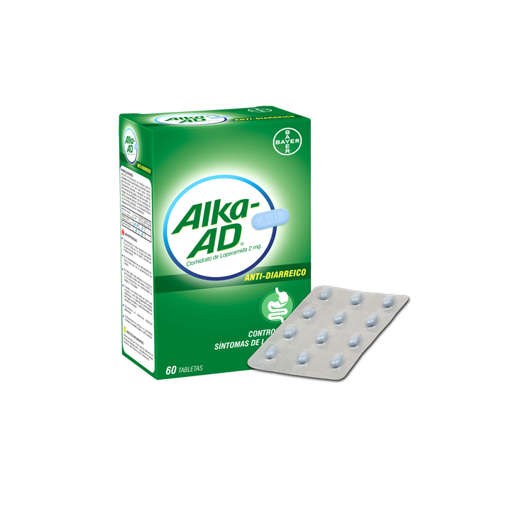 Alka Ad (Loperamida) Tab 2 mg * 1 - Farmacia Marcos