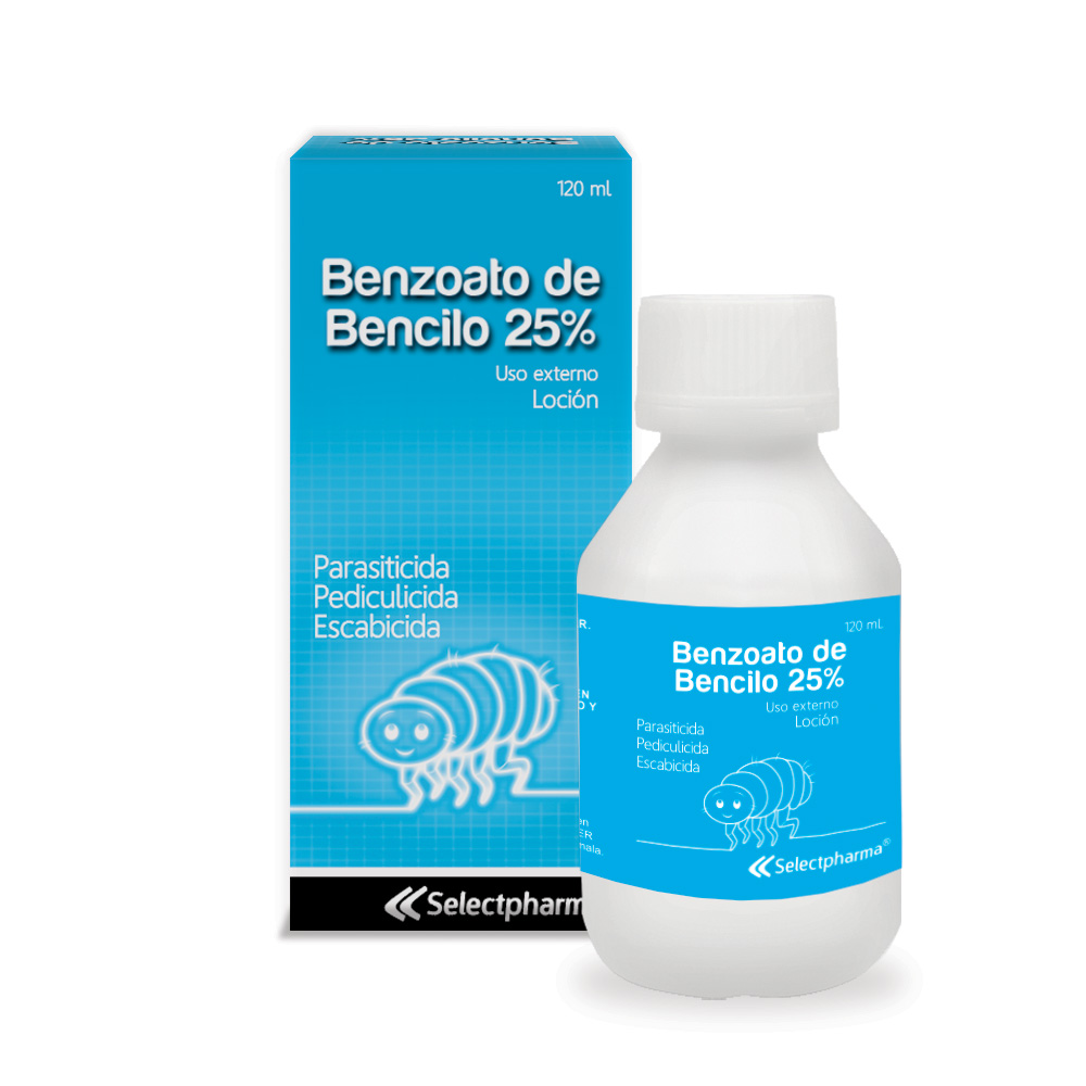 Benzoato de Bencilio 25% FRASCP Loción 120 ml - Farmacia Marcos