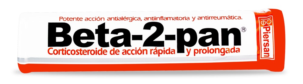Beta 2 Pan (Betametasona) TUBO por vial de 2 ml - Farmacia Marcos