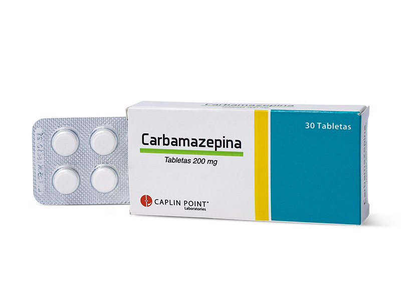 Carbamazepina Tab 200 mg BLISTER * 10 - Farmacia Marcos