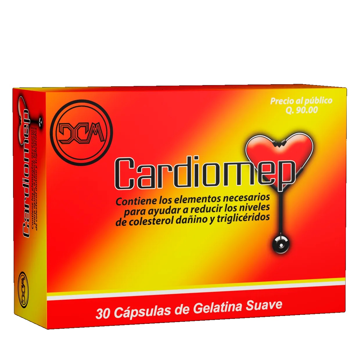 Cardiomep (Reductor de colesterol) CAJA Caps gel * 30   - Farmacia Marcos