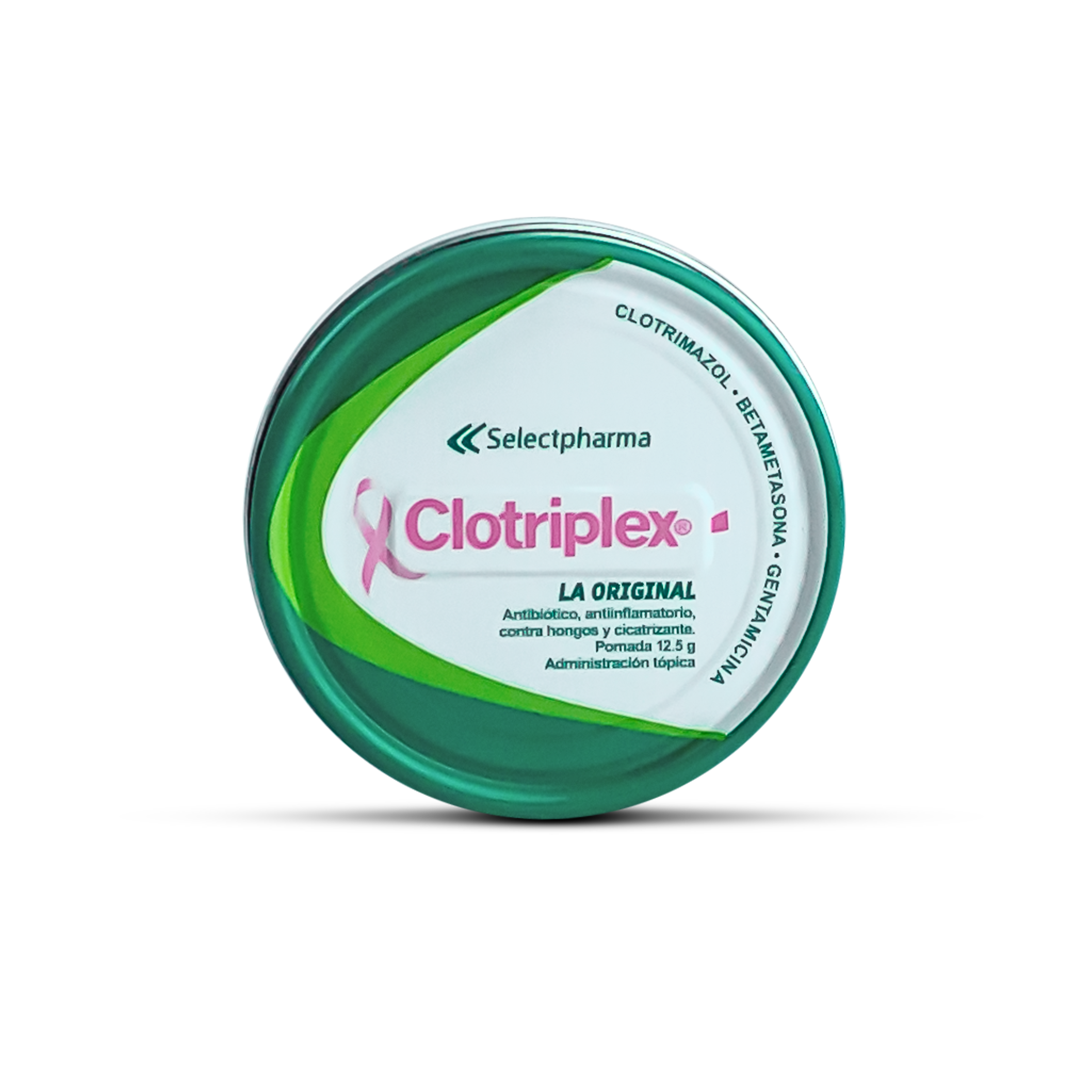 Clotriplex (Clotrimazol + Betametasona + Gentamicina) LATA 12.5 mg Pomada - Farmacia Marcos