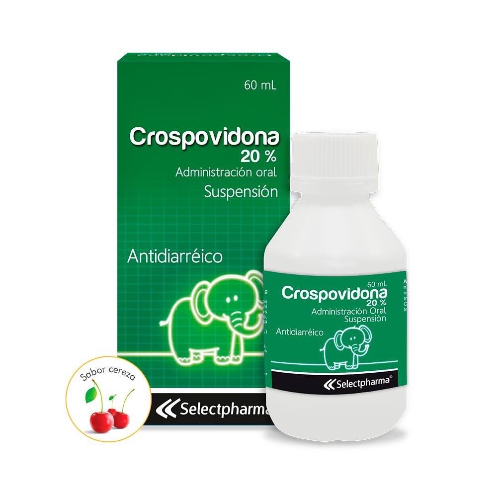 Crospovidona 20% FRASCO 60 ml * 1 - Farmacia Marcos