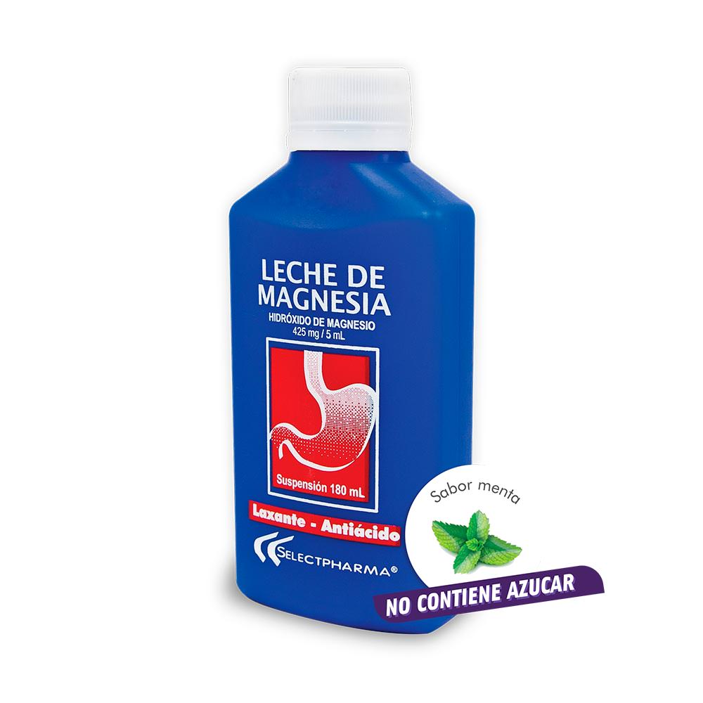 Leche de Magnesia FRASCO 425mg/5ml Suspesión *1 - Farmacia Marcos