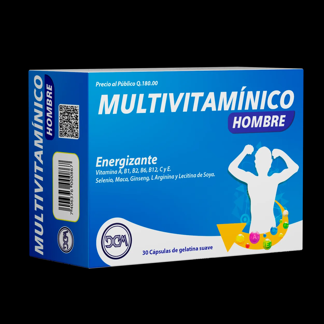 Multivitamínico para Hombre Caps gel CAJA* 30  - Farmacia Marcos