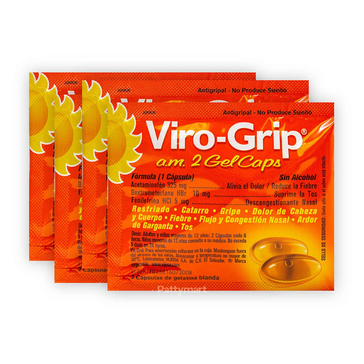 ViroGrip Día, Sobre de 2 gelcaps  - Farmacia Marcos