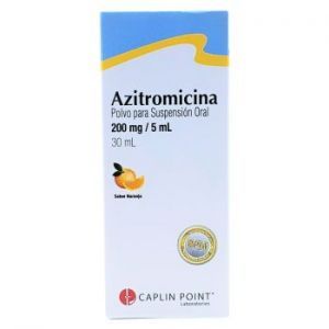 AZITROMICINA 200mg/5ml *Suspension oral 30ml - FARMACIA NUEVO MILENIO