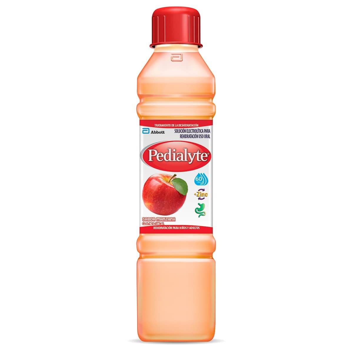 PEDIALYTE 500ML SABOR MANZANA #60 - FARMACIA NUEVO MILENIO