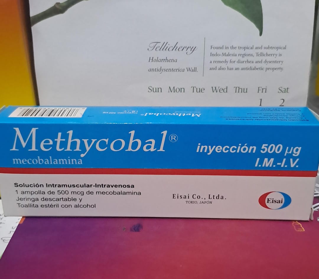 METHYCOBAL (Mecobalamina 500mg/I.M.I.V)  *Inyeccion   - FARMACIA NUEVO MILENIO