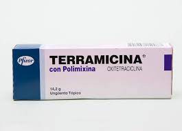 TERRAMICINA (oxitetraciclina con polimixina) *ungüento oftalmico 5g  - FARMACIA NUEVO MILENIO