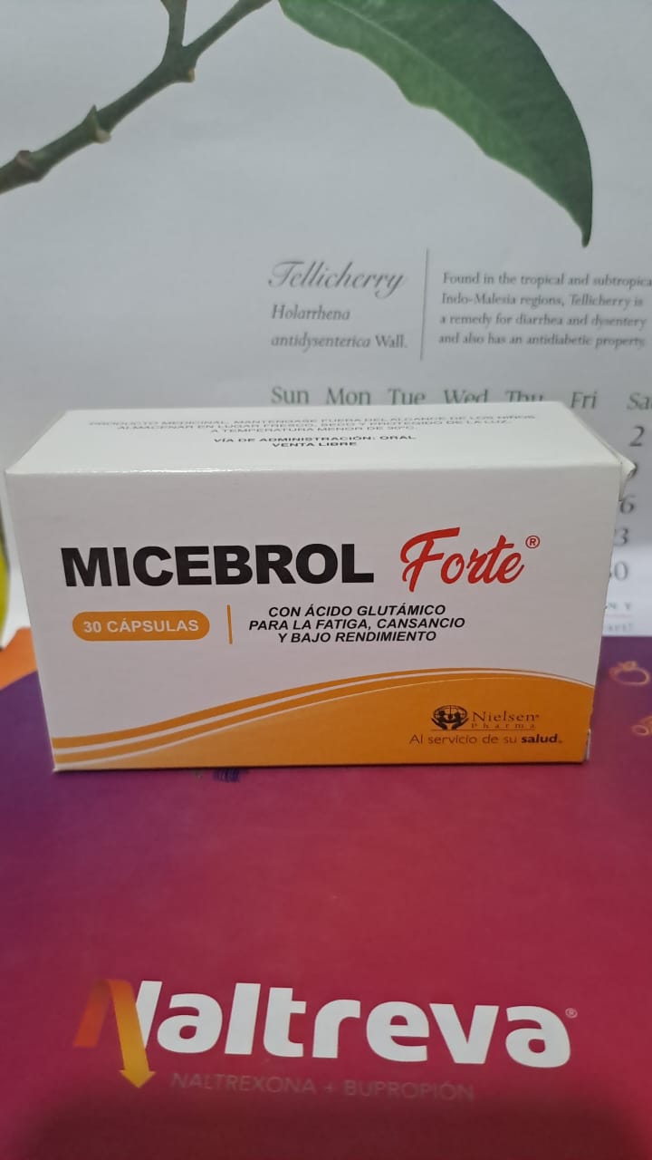 MICEBROL FORTE  *Capsulas - FARMACIA NUEVO MILENIO