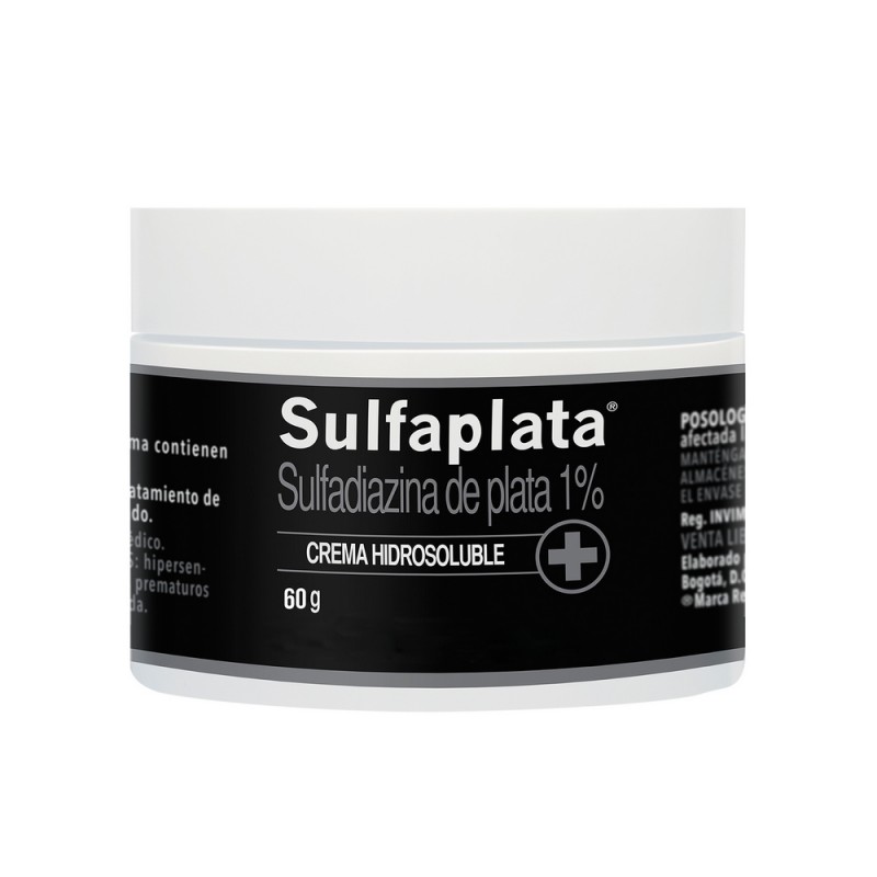 SULFAPLATA CREMA 1% *60G - FARMACIA NUEVO MILENIO