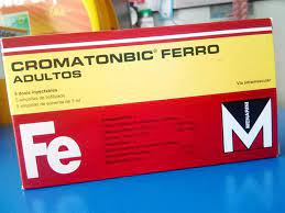CROMATONBIC FERRO (adultos) *vial 14ml inyectable  - FARMACIA NUEVO MILENIO