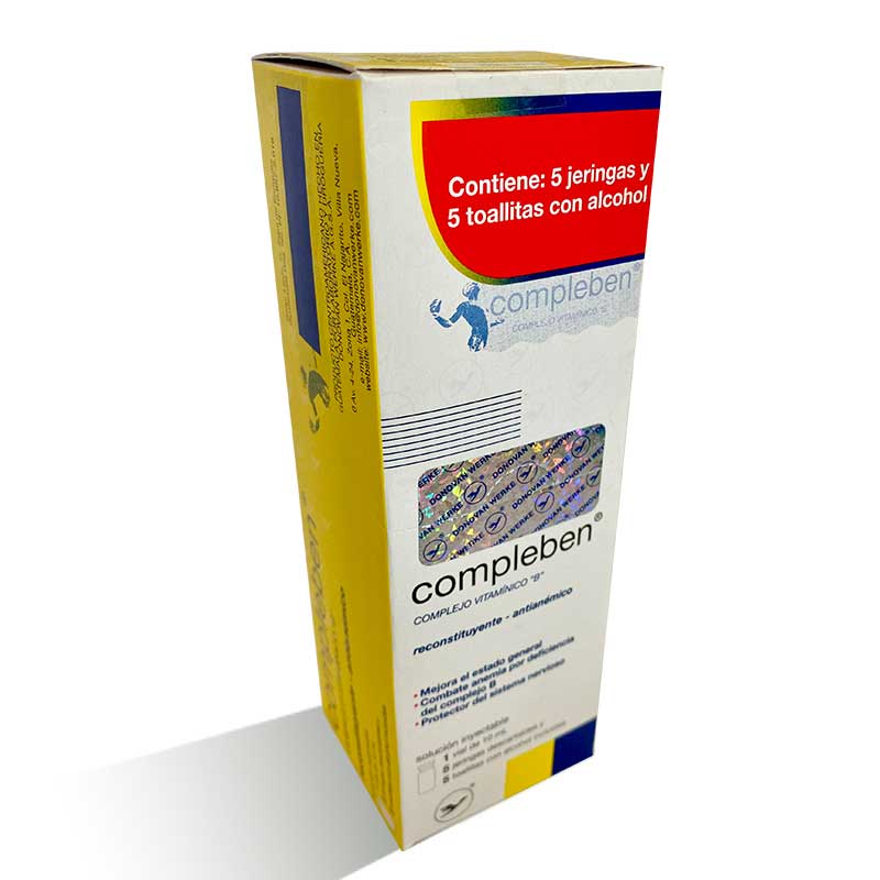 Compleben Solución Inyectable 10 ml - Farmacia Marcos