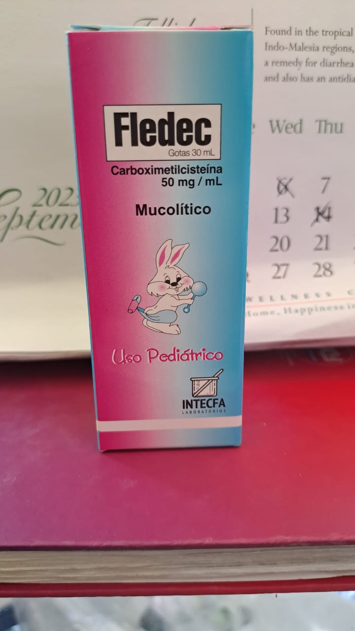 FLEDEC (Carboximetilcisteina 50mg/ml ) *Gotas - FARMACIA NUEVO MILENIO