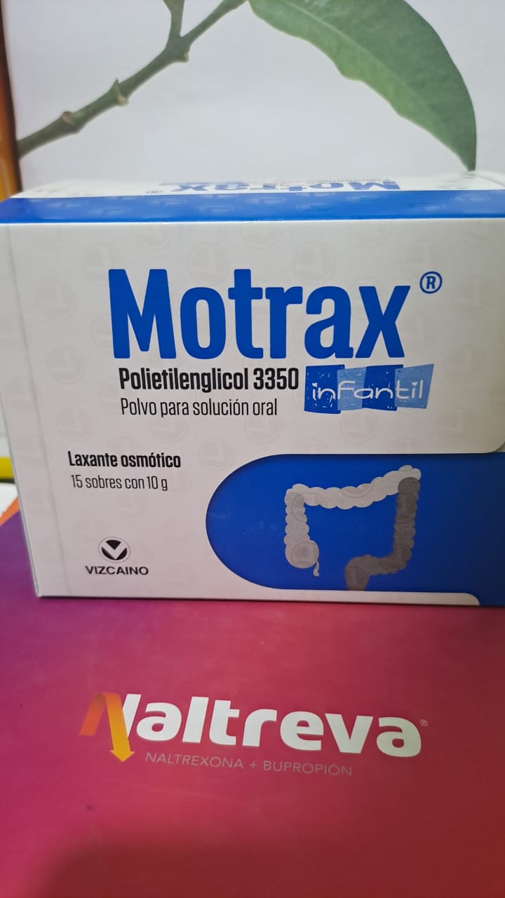 MOTRAX INFANTIL (Polietilenglicol)  *Sobres - FARMACIA NUEVO MILENIO