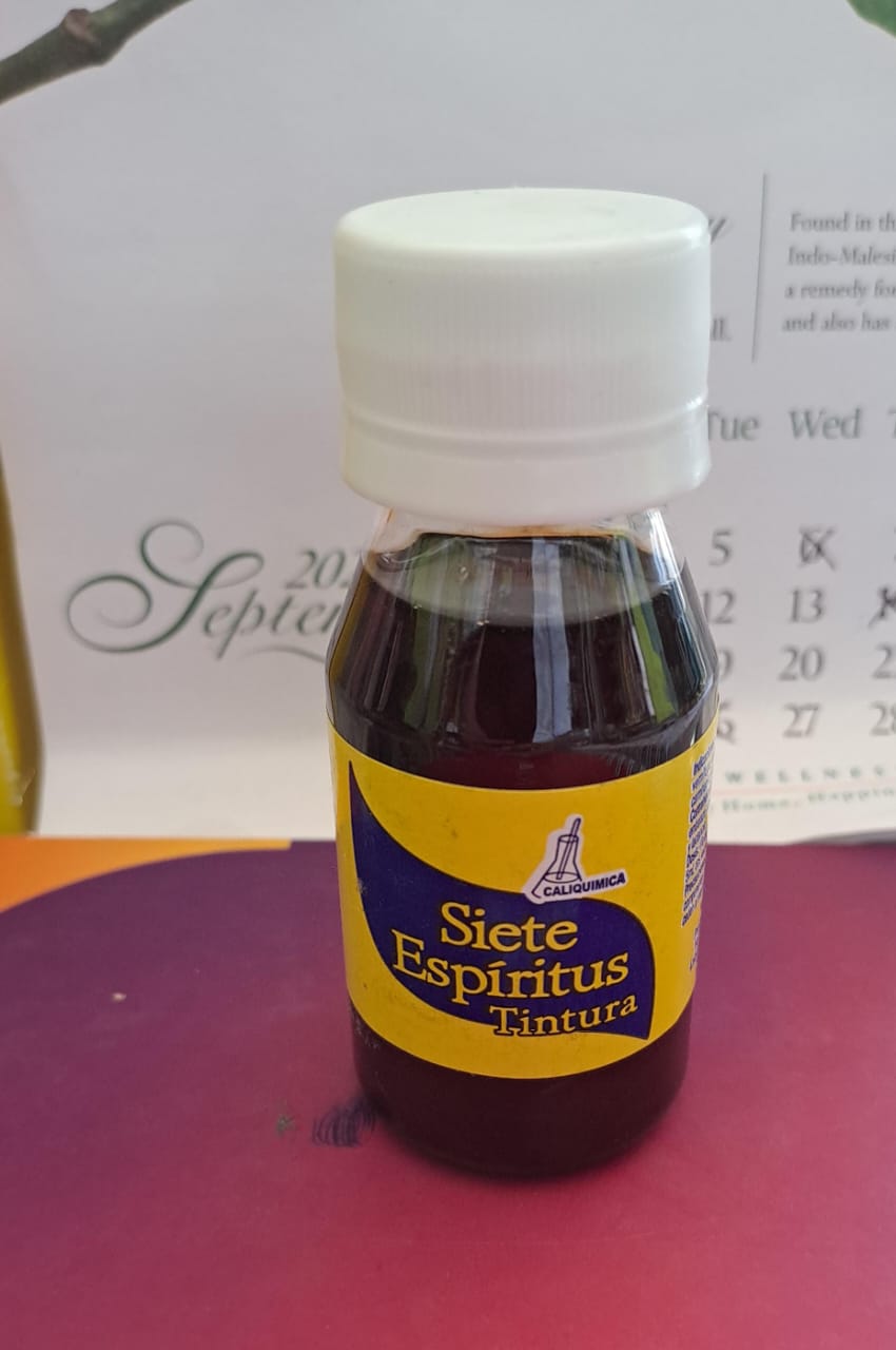 SIETE ESPIRITUS (tintura) *solucion oral 60ml  - FARMACIA NUEVO MILENIO