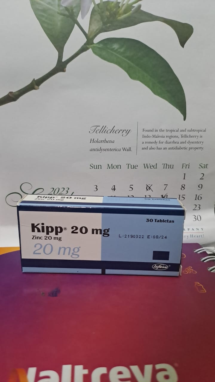 KIPP (Zinc 20mg) *Blister - FARMACIA NUEVO MILENIO