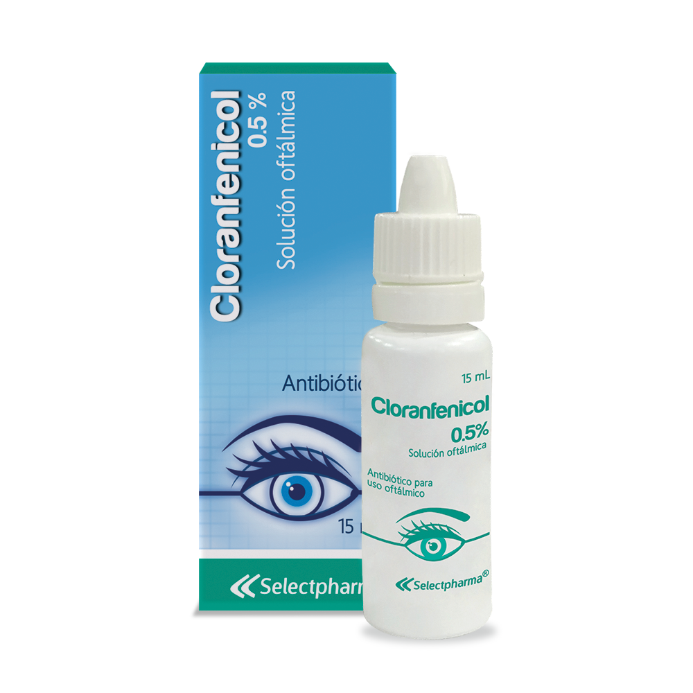 Gotas Oftálmicas (Cloranfenicol 0.5%) 15 ML * 1 gotero - Farmacia Marcos