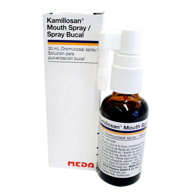 KAMILLOSAN SPRAY BUCAL 30ml *Spray - FARMACIA NUEVO MILENIO