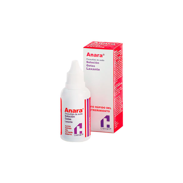 Anara Picosulfato de Sodio 7.5ml, Gotas 20ml - Farmacia Marcos