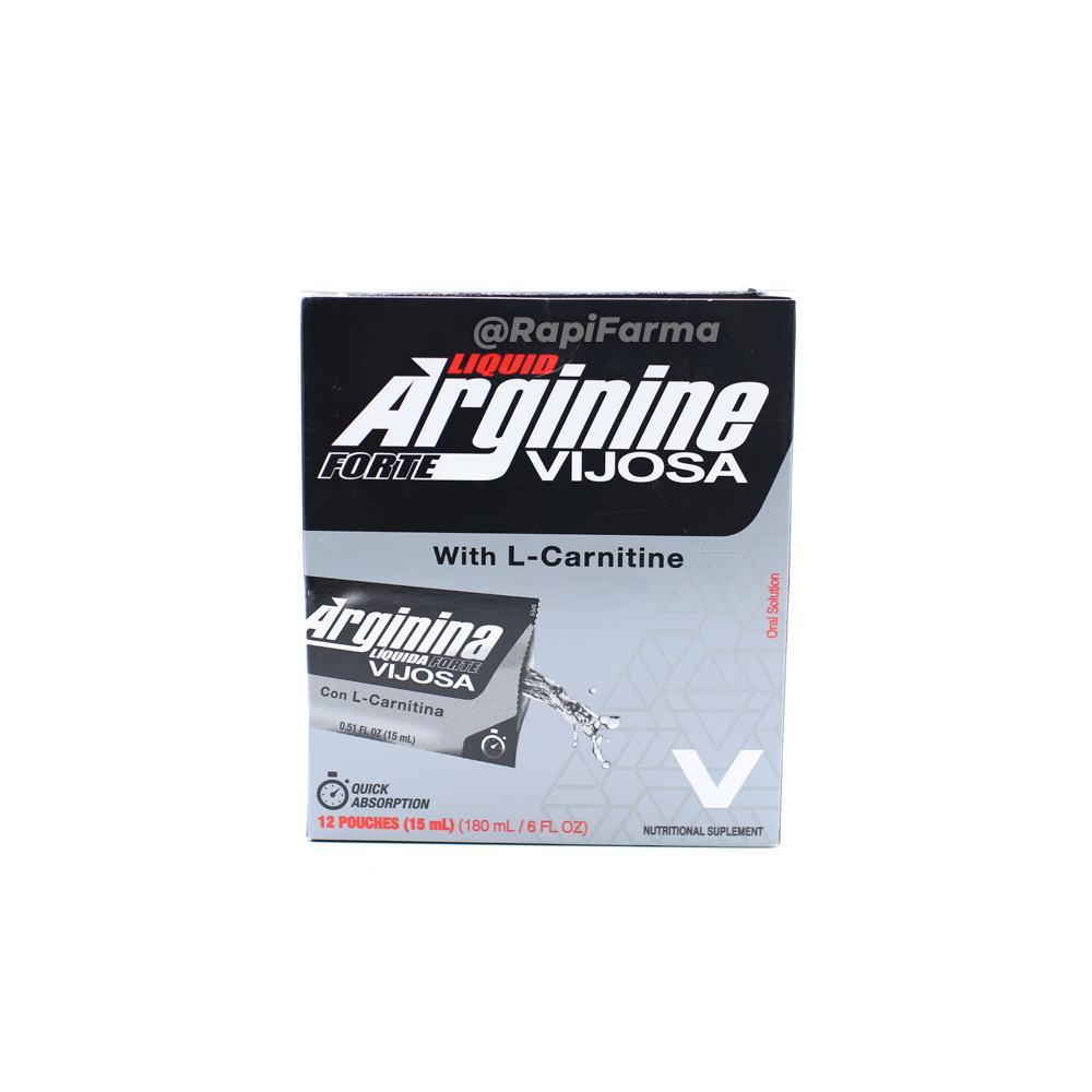 ARGININA FORTE (con L-carnitina) *sobres bebibles - FARMACIA NUEVO MILENIO