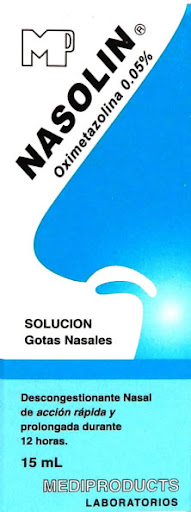 Nasolin (Oximetazolina) 0.05% gotero 15 ml - Farmacia Marcos