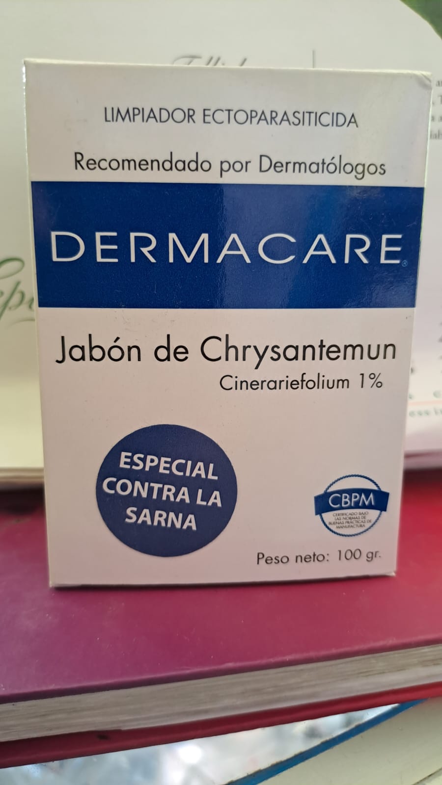 DERMACARE  *Jabon de Chrysantemun Especial Contra la sarna - FARMACIA NUEVO MILENIO