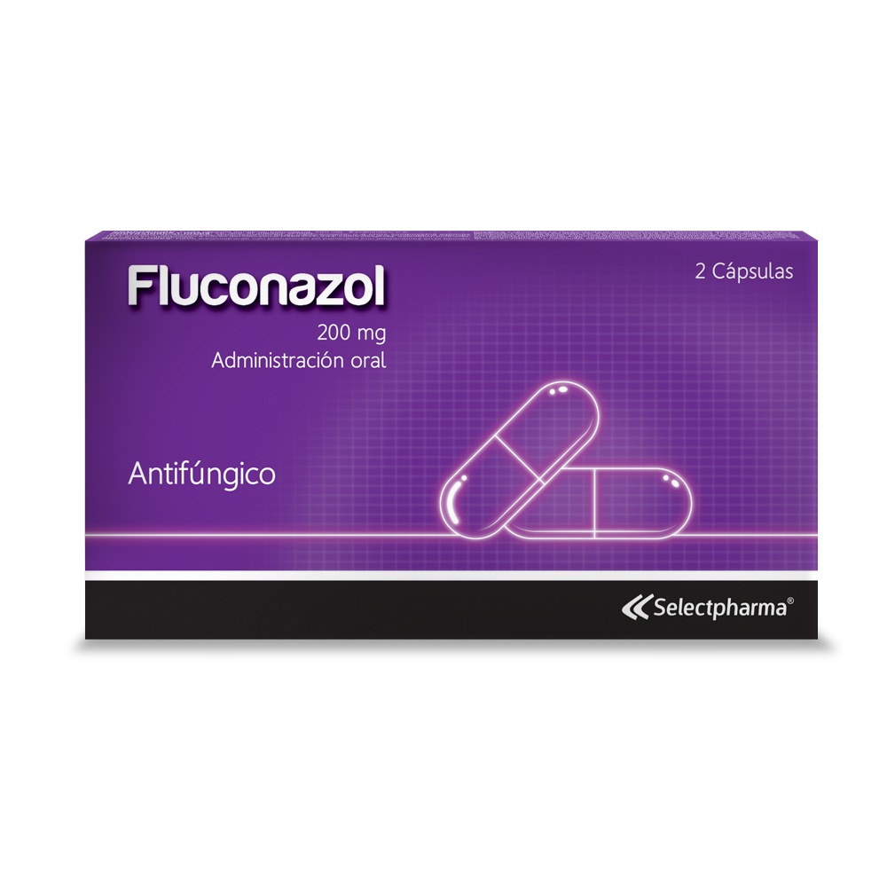 Fluconazol 200 mg, caja *  2 tabs - Farmacia Marcos