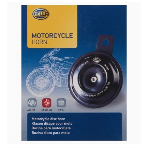 Bocina de Disco Para Moto HELLA (460Hz) - Repuestos y Lubricantes Vicent's