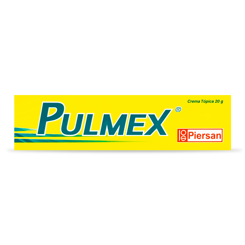 Pulmex crema (Mentol y Alcanfor) Caja * 1 tubo de 20g - Farmacia Marcos