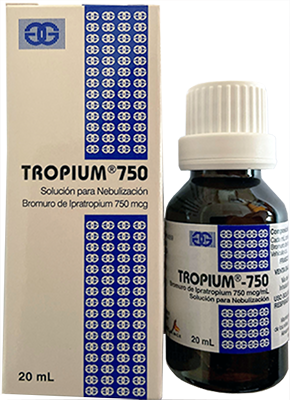 TROPIUM-750 (BROMURO DE IPRATROPIUM 750 MCG/ML) - FARMACIA NUEVO MILENIO