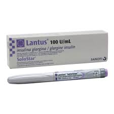 LANTUS INSULINA GLARGINA 100 U/ML *PLUMA RECARGADA DESECHABLE  - FARMACIA NUEVO MILENIO