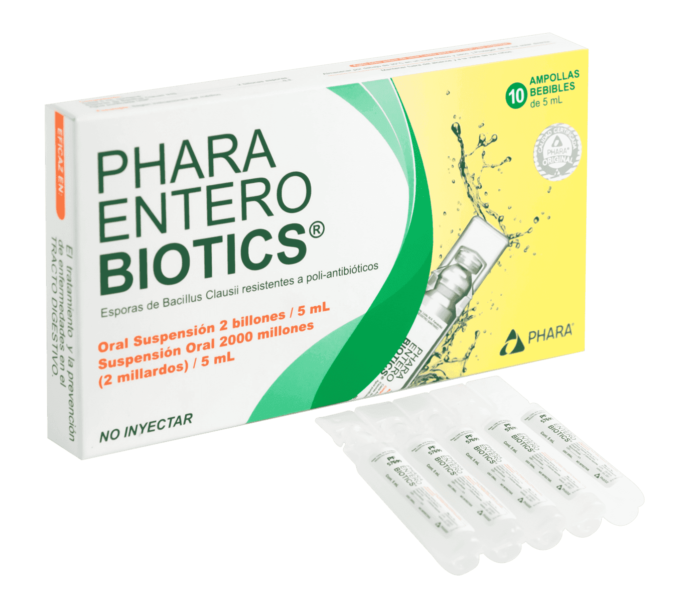 PHARA ENTERO BIOTICS *Ampollas Bebibles  - FARMACIA NUEVO MILENIO