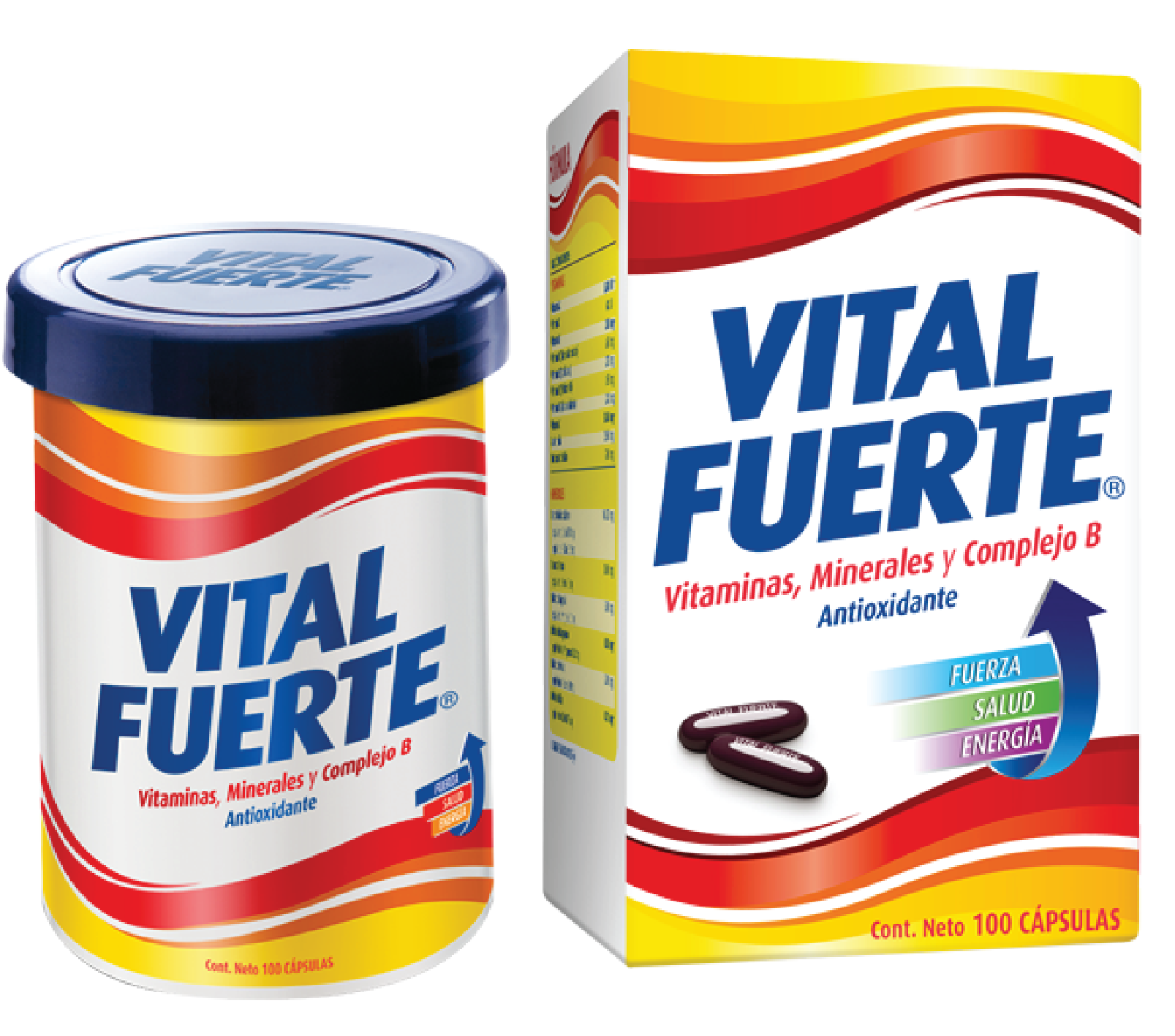 VITAL FUERTE H3 *100 CAPSULAS - FARMACIA NUEVO MILENIO