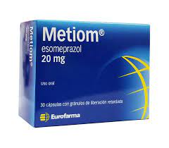 METIOM (Esomeprazol 20mg) *  30 Capsulas - FARMACIA NUEVO MILENIO