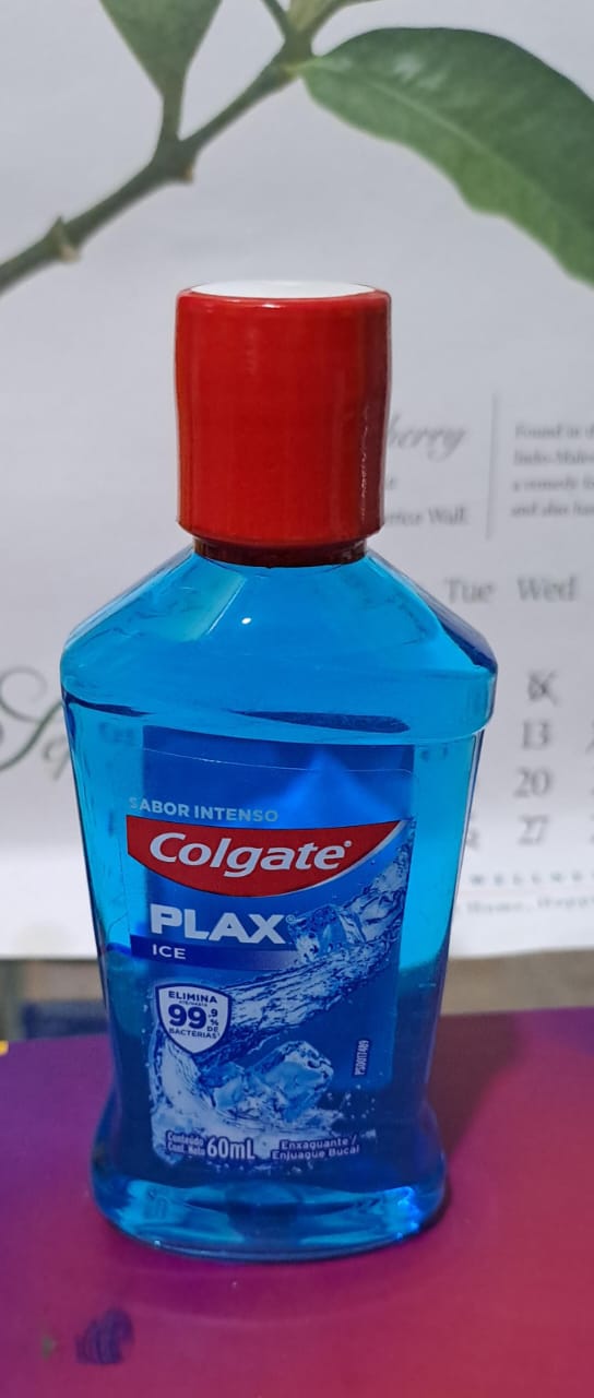 PLAX ICE (colgate) *enjuague bucal 60ml  - FARMACIA NUEVO MILENIO